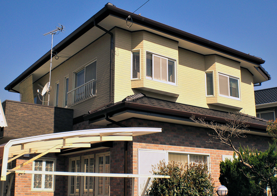 北九州市小倉南区Y様｜屋根葺替、外壁サイディング張り工事